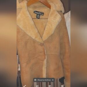 Tan Shearling Jacket